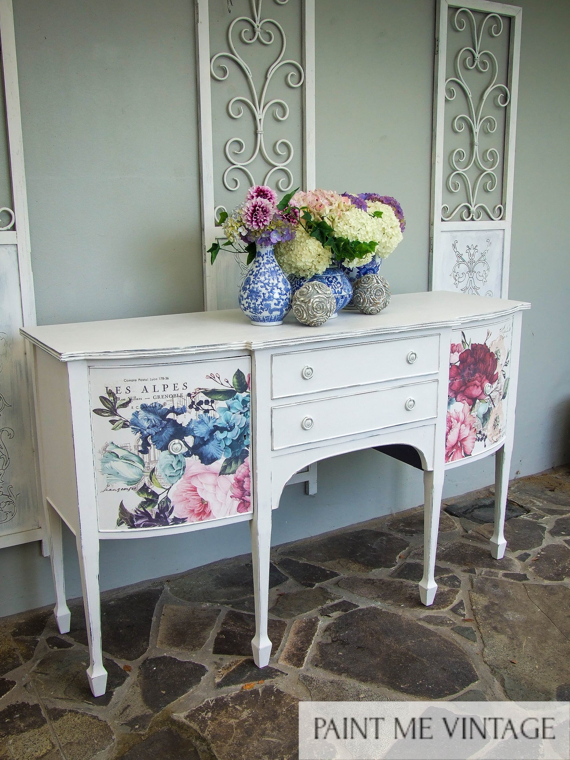 Champagne Waltz Sideboard step by step tutorial