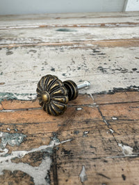 Sunburst Aged Bronze small Knob furniture