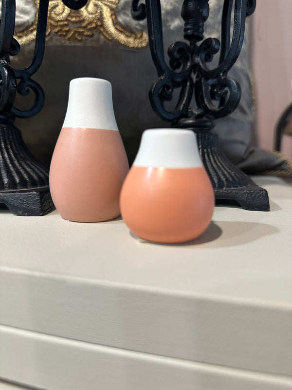 Mini Vase Coral coloured choose x 1