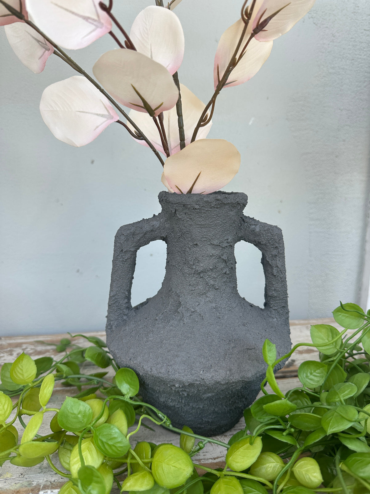 Jug with stone effect