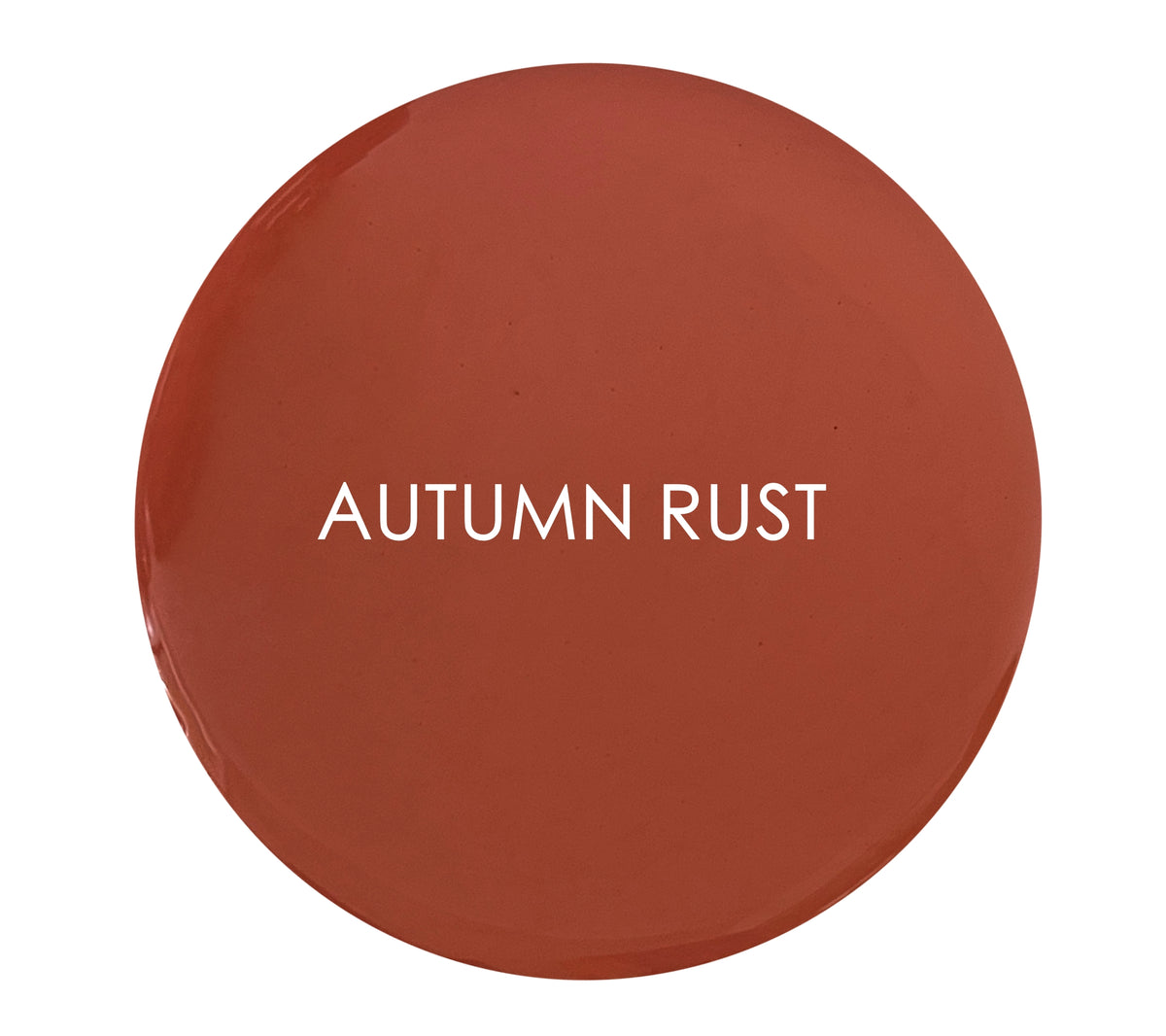 Tall Autumn Rust Occasional Table