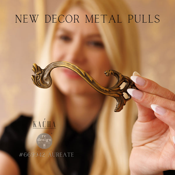 Aureate Decor Metal Pulls KACHA & Redesign with Prima