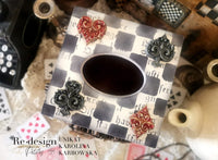 Deck of Cards Lost in Wonderland Mould by Redesign with Prima