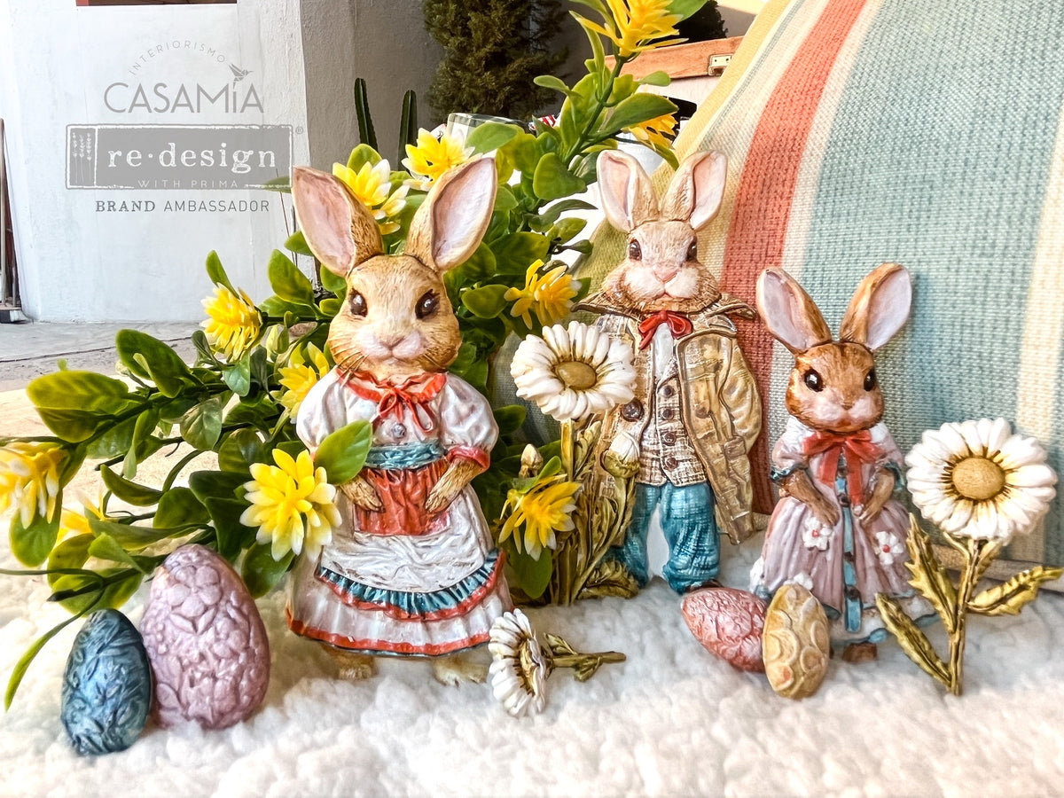 Springtime Bunny Mould by Redesign with Prima