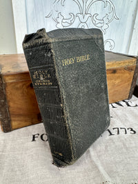 Holy Bible with Gold pages