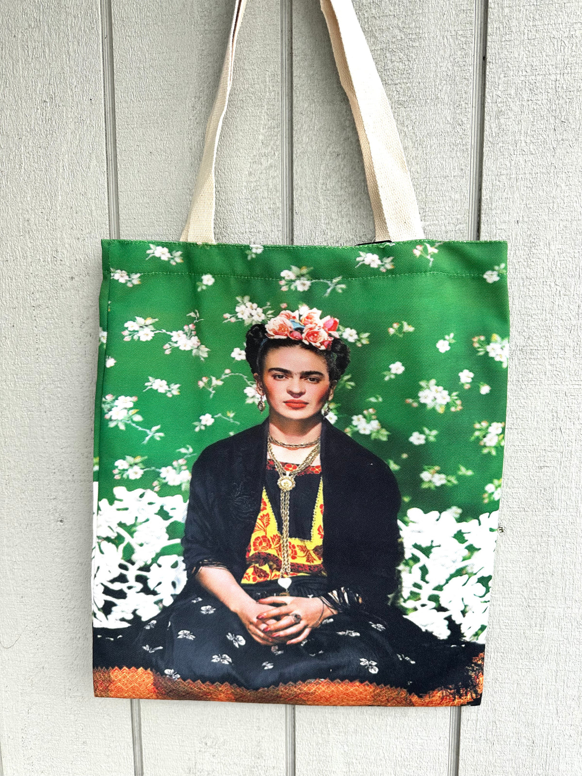 Tote Frida Bag Gretels Green Floral I The Villa Collection