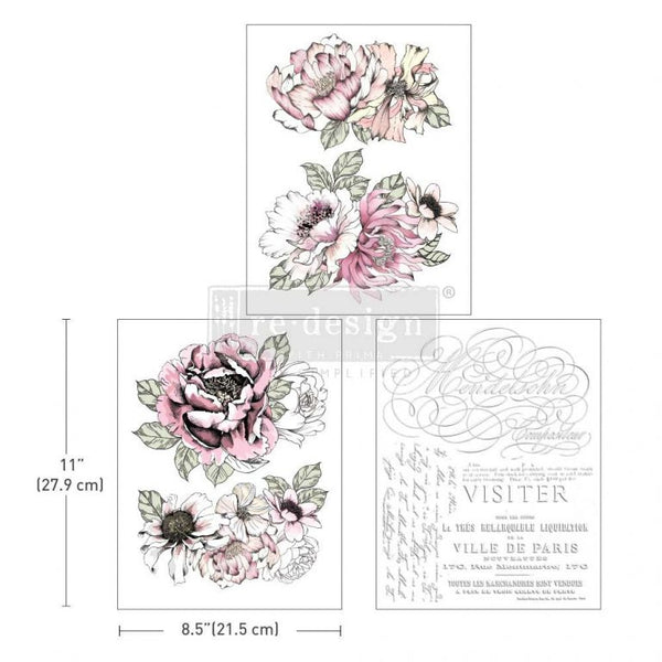 Redesign with Prima transfer middy - Desert Rose