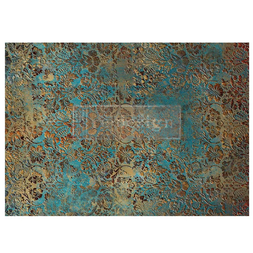 Aged Patina A1 Fiber Paper 1 sheet