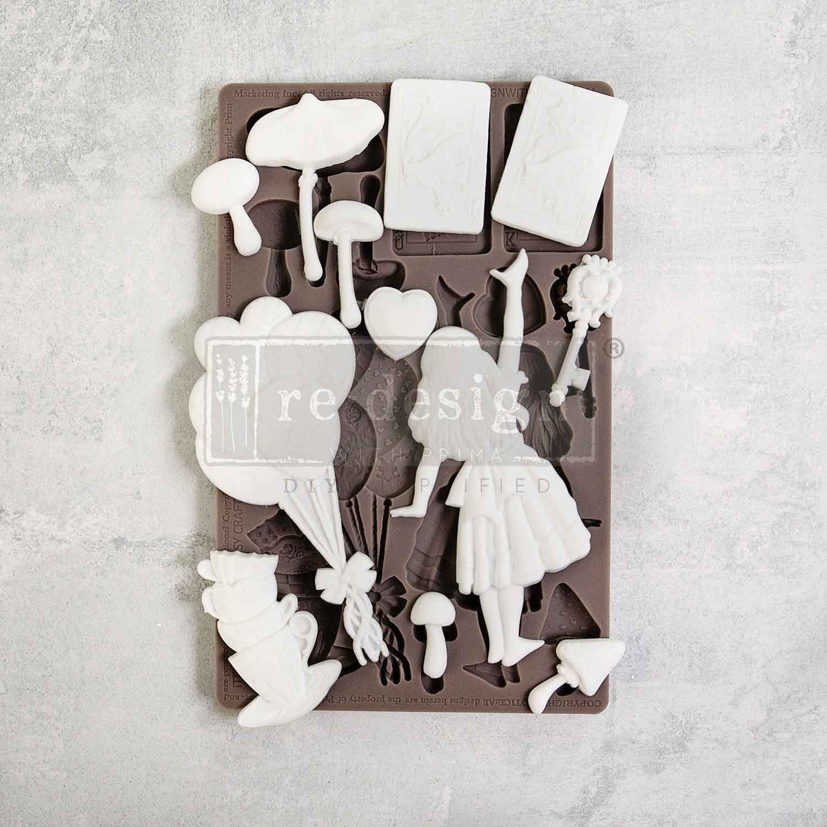 Whimsy Craft Chronicles Mould by Redesign with Prima