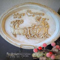 Santa's Sleigh Mould by Redesign with Prima