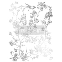 Redesign SILVER transfer Large -  Silver Bird KACHa