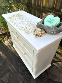 Layered White & Mint romantic Drawers