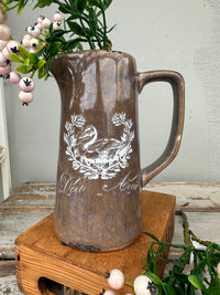 Norwood Jug Earthy w French Duck