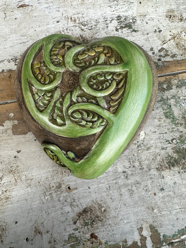 Wall heart Koru | Paint Me Vintage