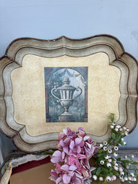 Made in Italy Hanging Urn tray