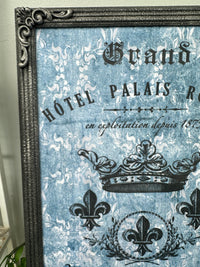 Grand Hotel Artwork framed