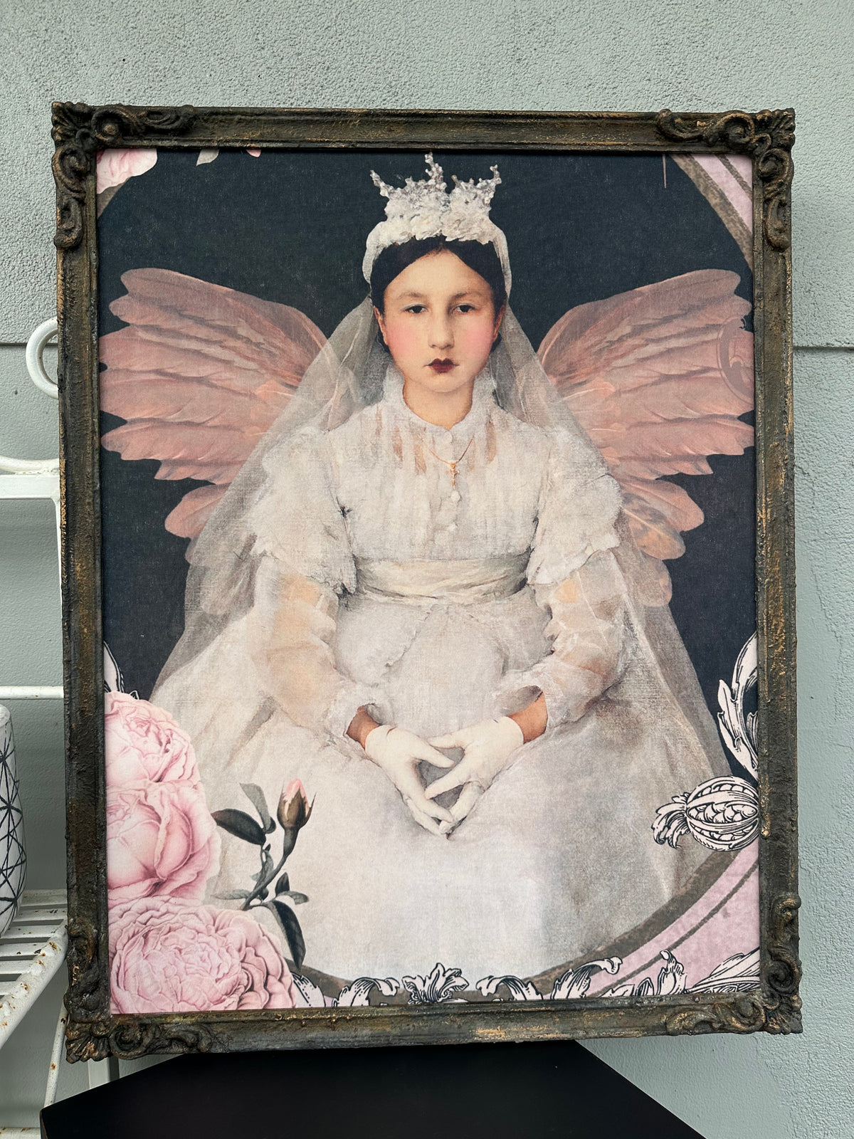 Pink Angelic Framed Artwork