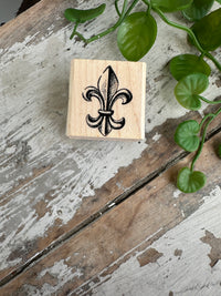 Stamp Fleur de lis