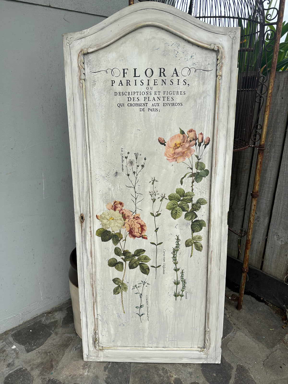 Floral Parisienne Door