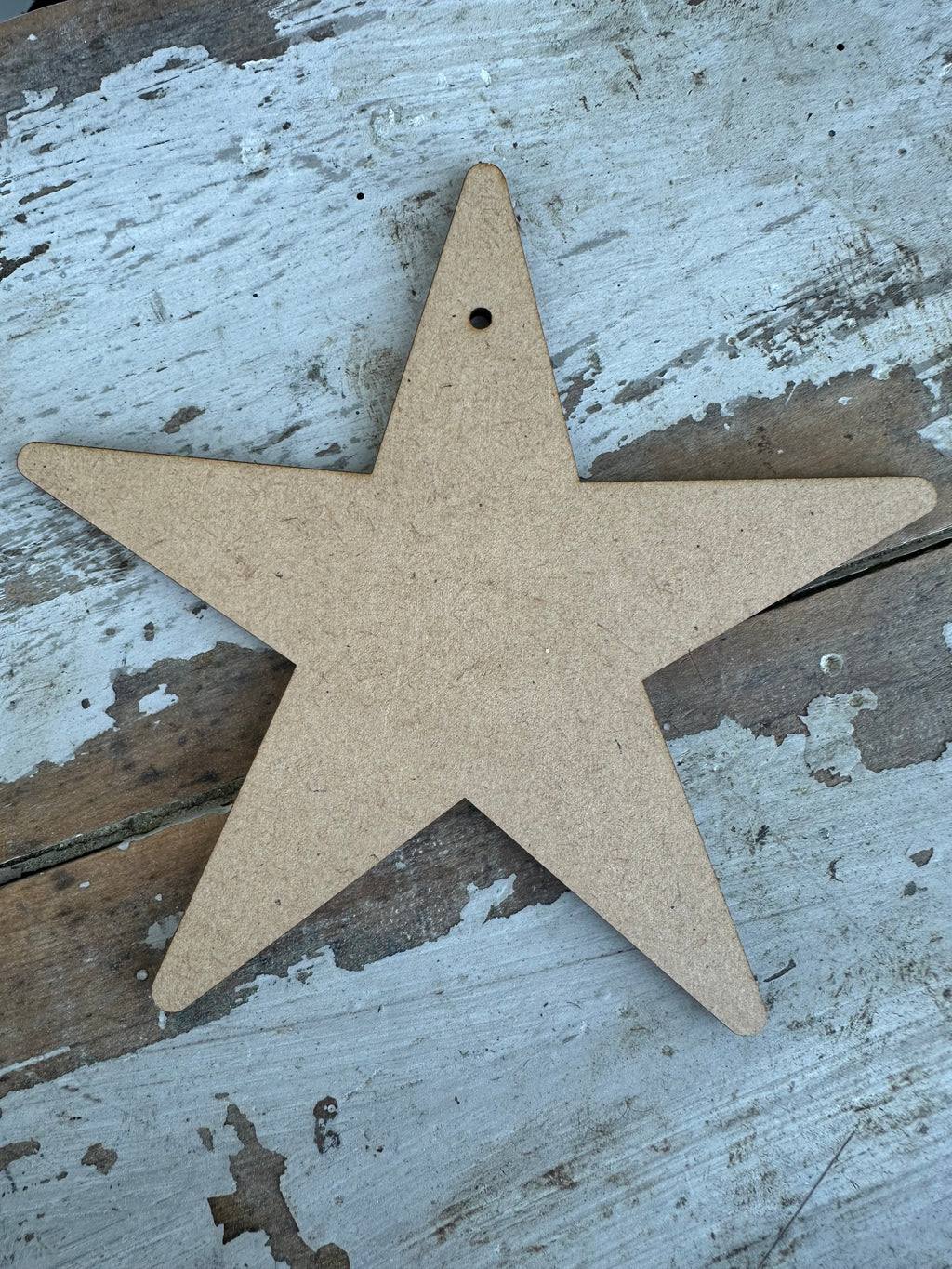 Blank MDF shape Star