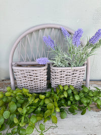 Cane Hanging Basket