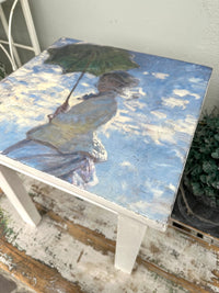 Lady with Parasol small table 