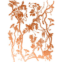 Redesign COPPER transfer Large -  Bird Watching KACHA