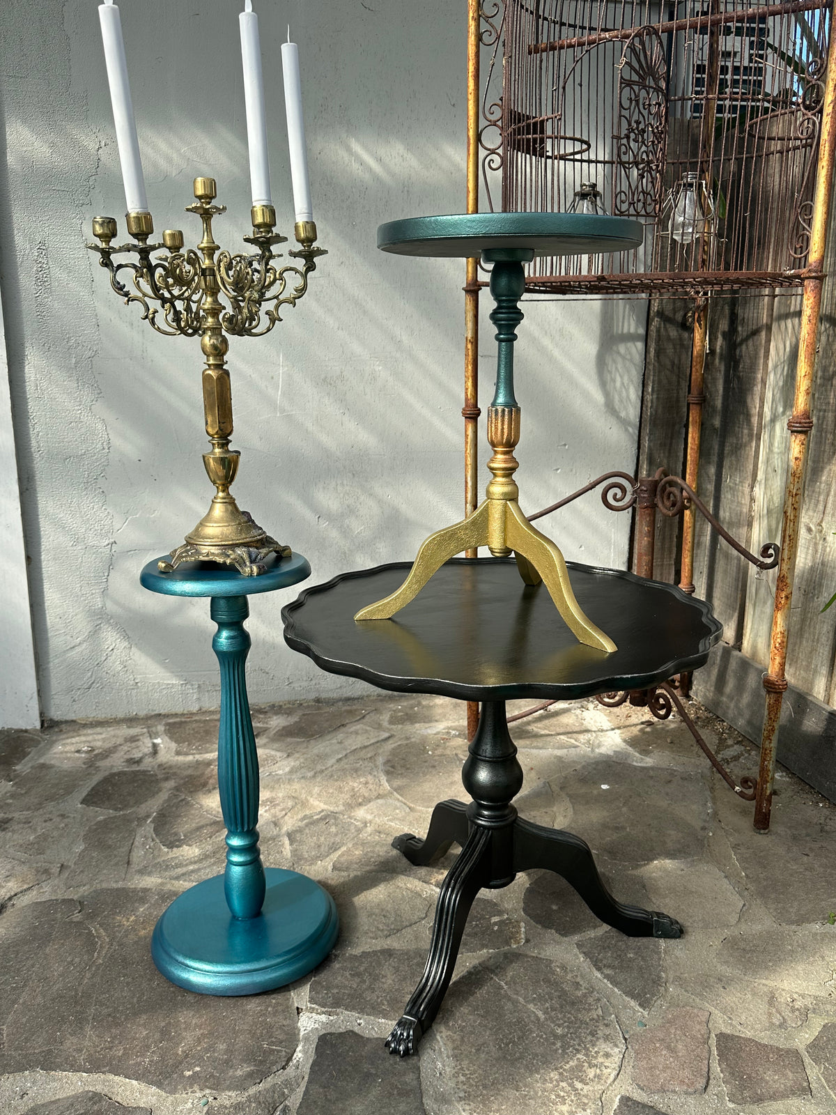 Metallic Alchemy Tables - 3 designs to choose from