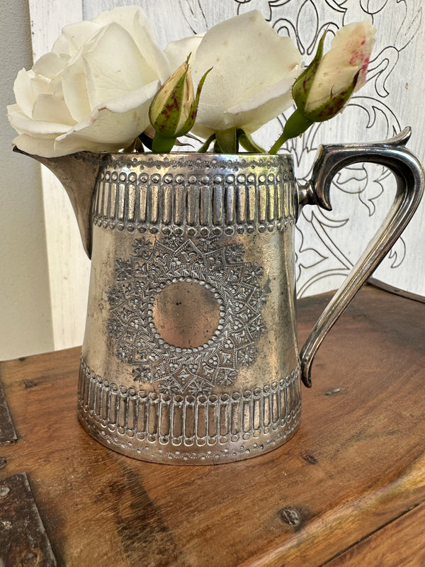 Silver / silverplate detailed Jug