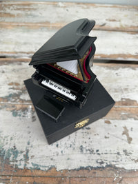 Black Grand Piano with Case Replica Mini with case