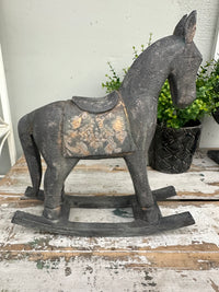 Rustic Glam Rocking Horse