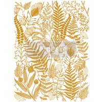 Redesign GOLD transfer Large -  Foliage Finesse KACHA