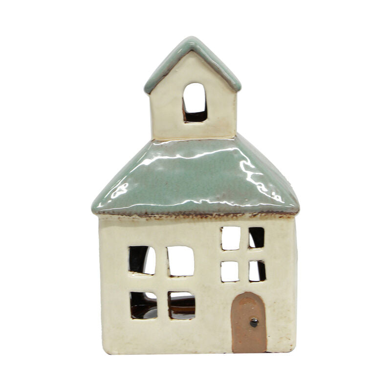 french country alsace tea light mini church