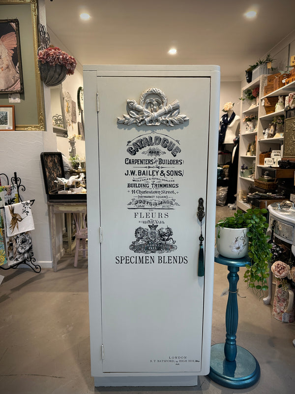 Rustic Tall Storage Cupboard