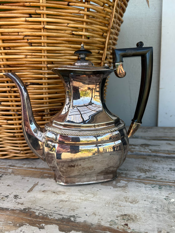 Silver Coffee Pot Vintage