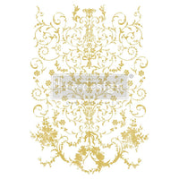 Redesign GOLD transfer Large -  Manor Swirls KACHA