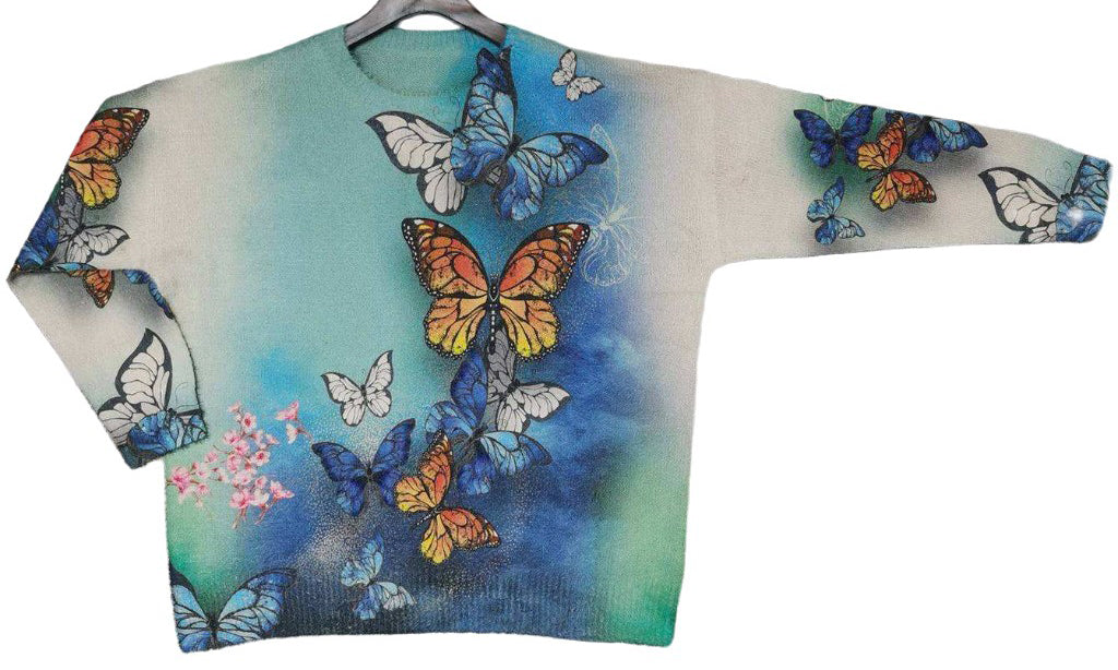 Mia Top Butterflies I The Villa Collection