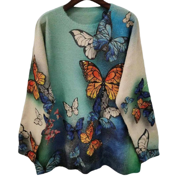 Mia Top Butterflies I The Villa Collection