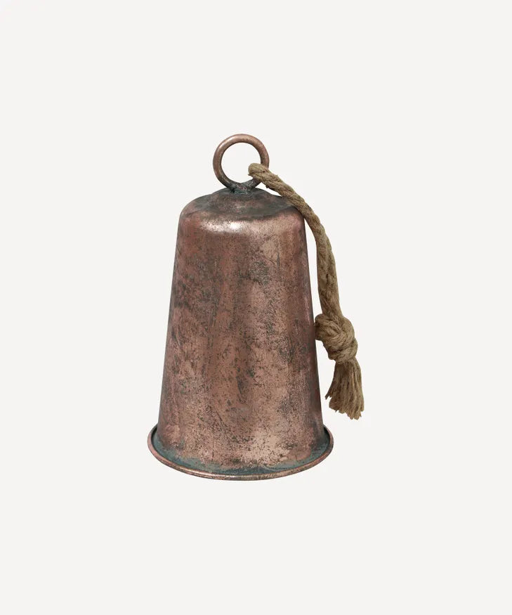 French Country Bronze Bell Tall