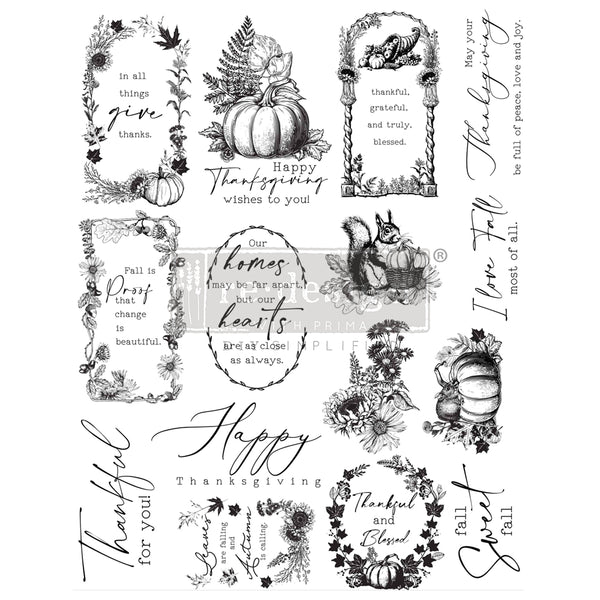 Fall Sweet Fall Stamp by Redesign with Prima