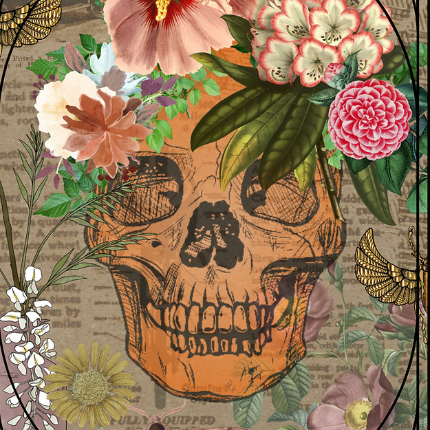 Skullduggery Decoupage Paper set of 3