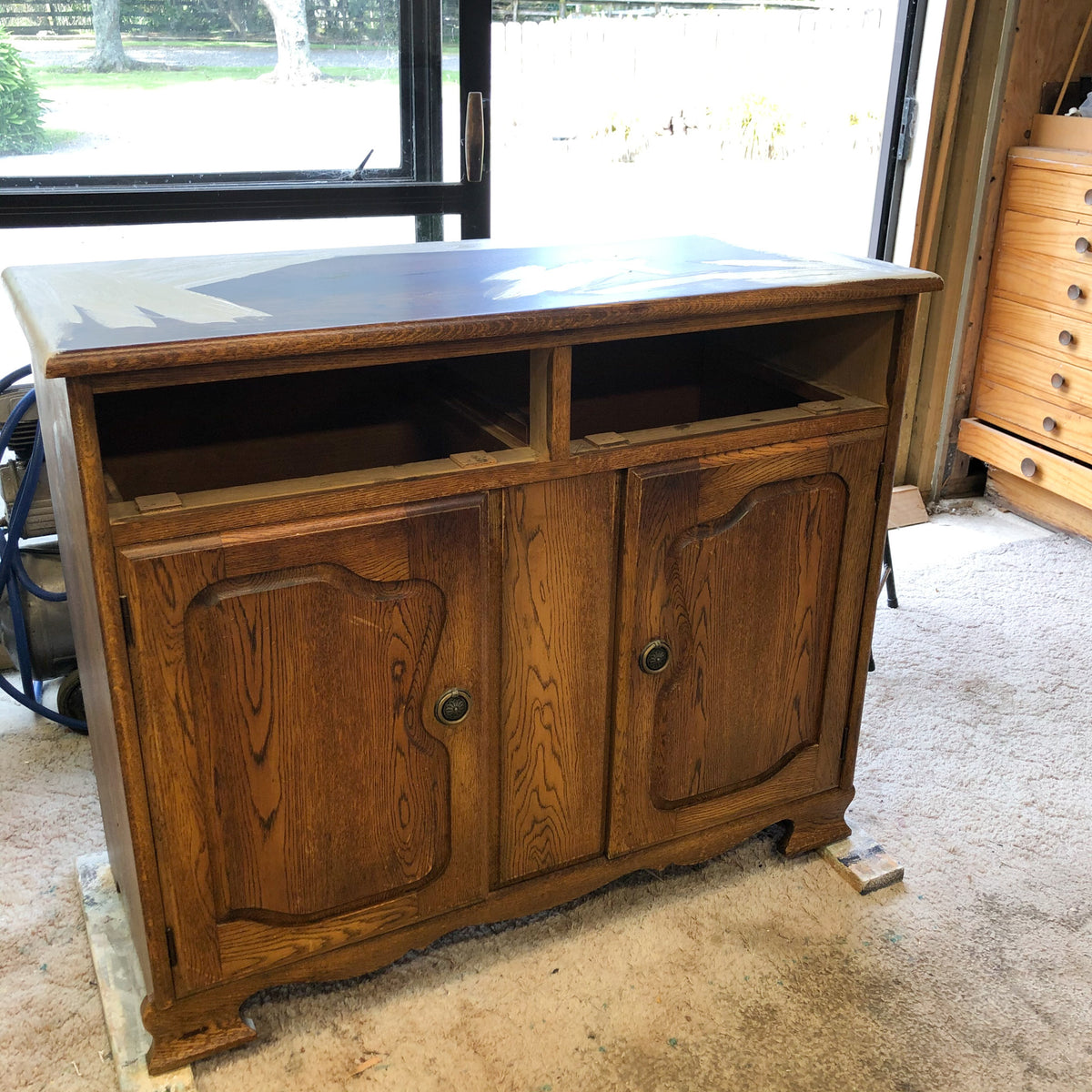 Imperial Linen Decoupaged Sideboard