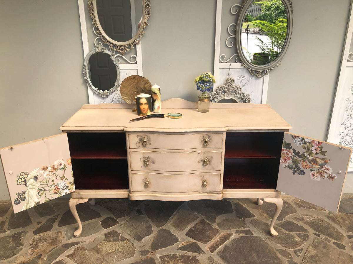 Dor Greige Elegant Sideboard | Paint Me Vintage