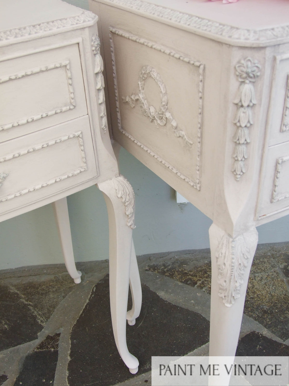 Candyfloss Baroque Bedside set of two NZ