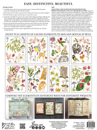 Whispering Willow I IOD Transfer I 8 sheets | Paint Me Vintage