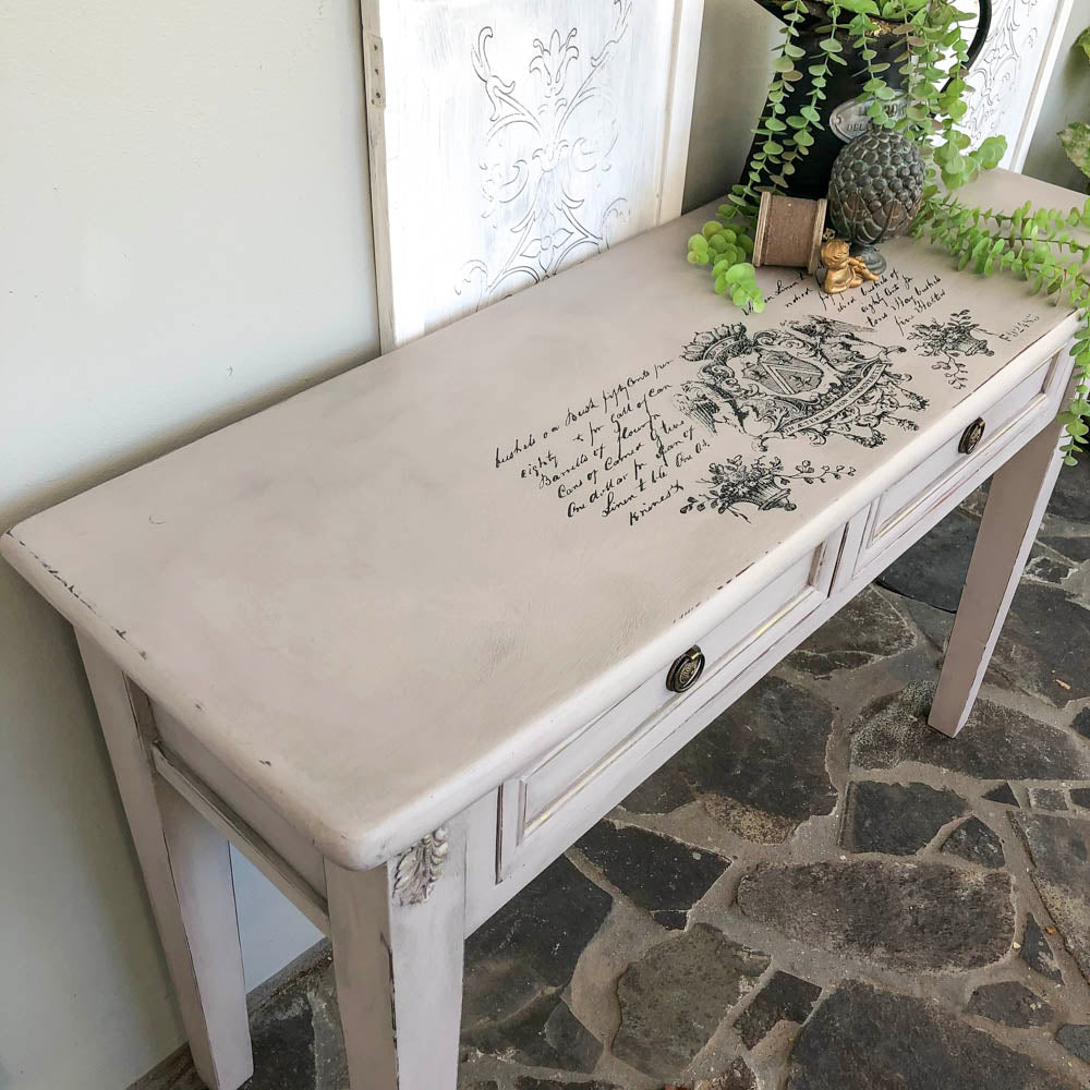 Modern Hall Table Makeover with Paloma NZ