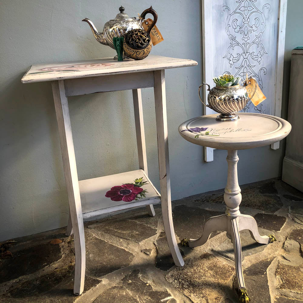 Paloma  Round Side Table | Paint Me Vintage