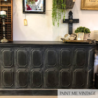 Midnight Elegant Panelled Sideboard NZ