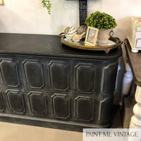 Midnight Elegant Panelled Sideboard NZ