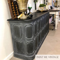 Midnight Elegant Panelled Sideboard NZ